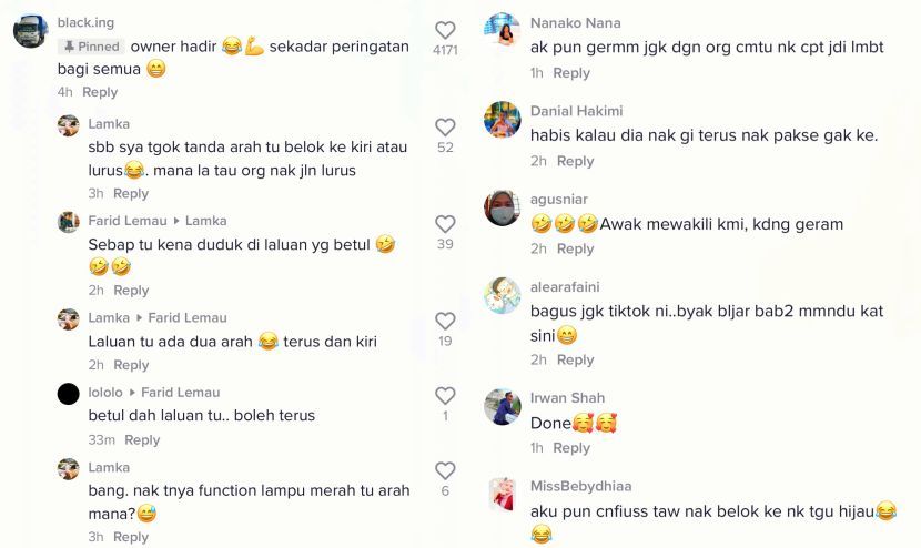 Antara reaksi netizen.